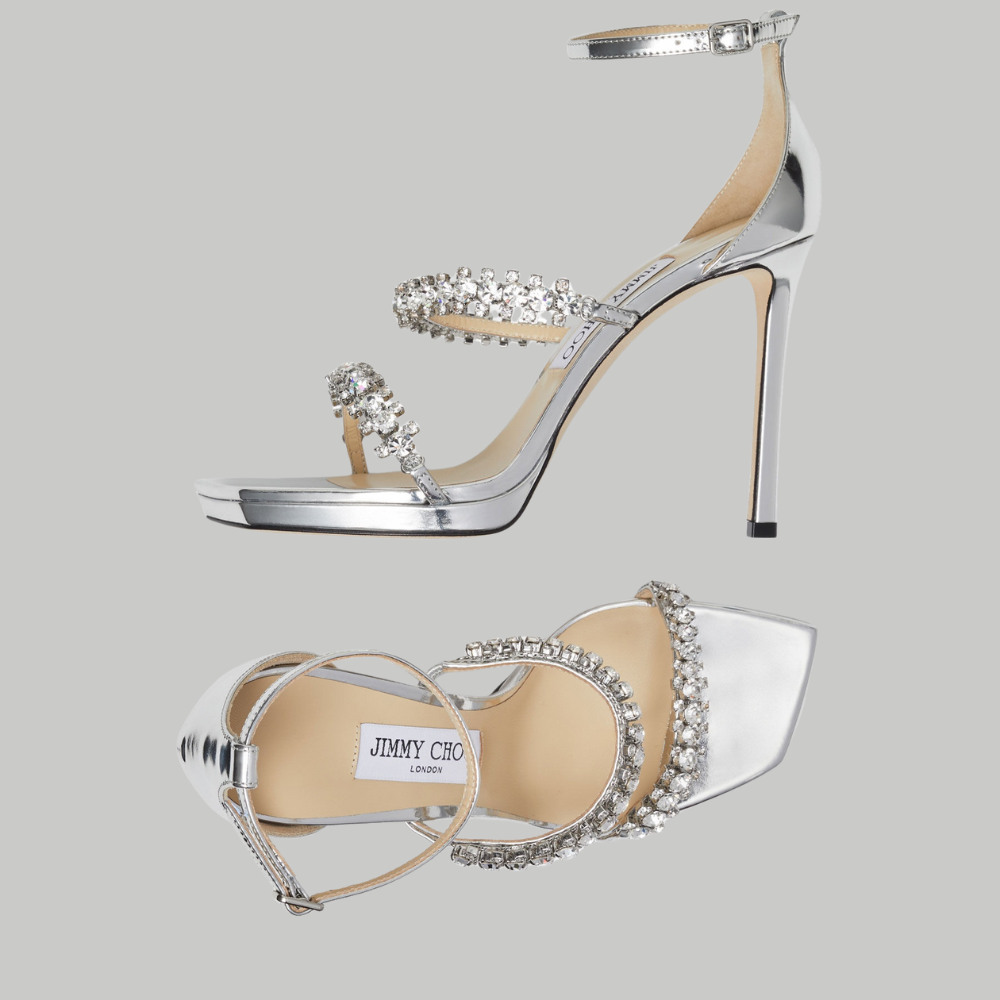 Bing 105 - Zox Liquid Metal | Jimmy Choo heels