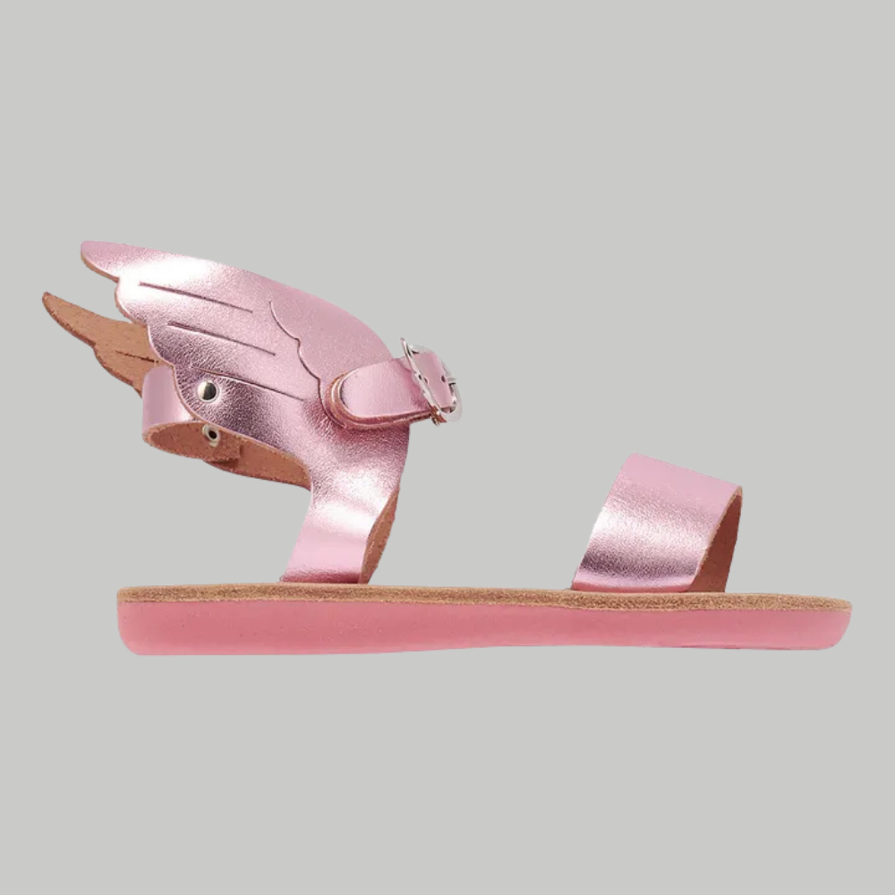 Little Ikaria Soft Sandals in Leather - soft pink
