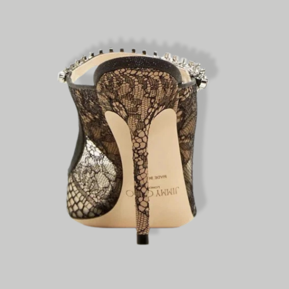 Jimmy Choo - Bing 100 - METALLIC SUMMER BLACK