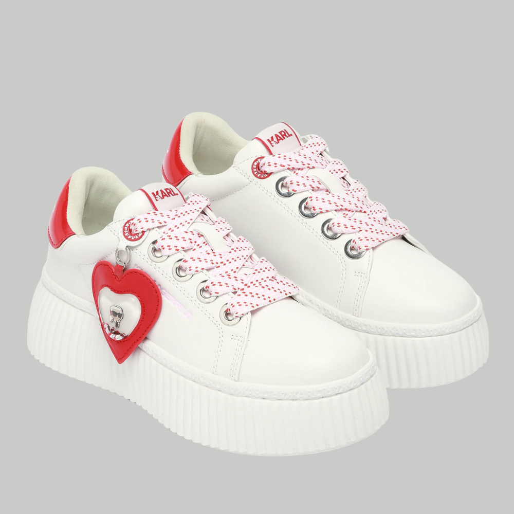 Kapri Valentine Charm Sneakers