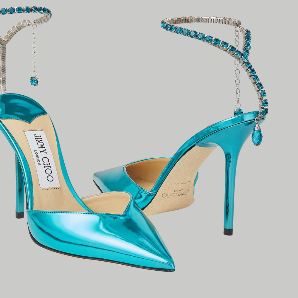 SAEDA 100 - BAQ Liquid Metal | Jimmy Choo