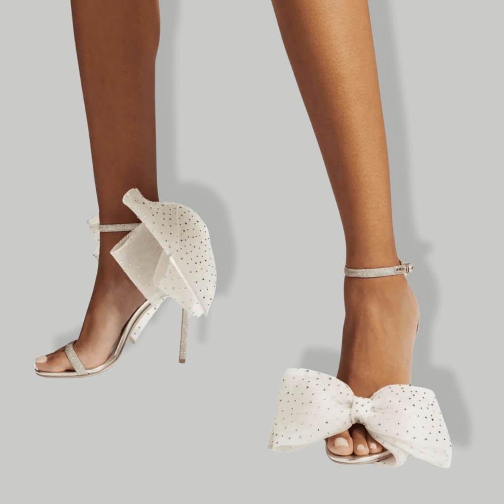 Jimmy Choo - AVELINE 100 - Dusty Glitter