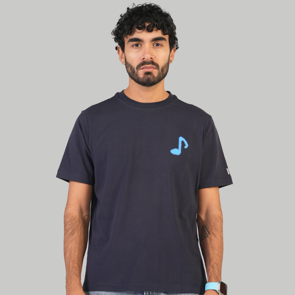 Pixelated note t-shirt
