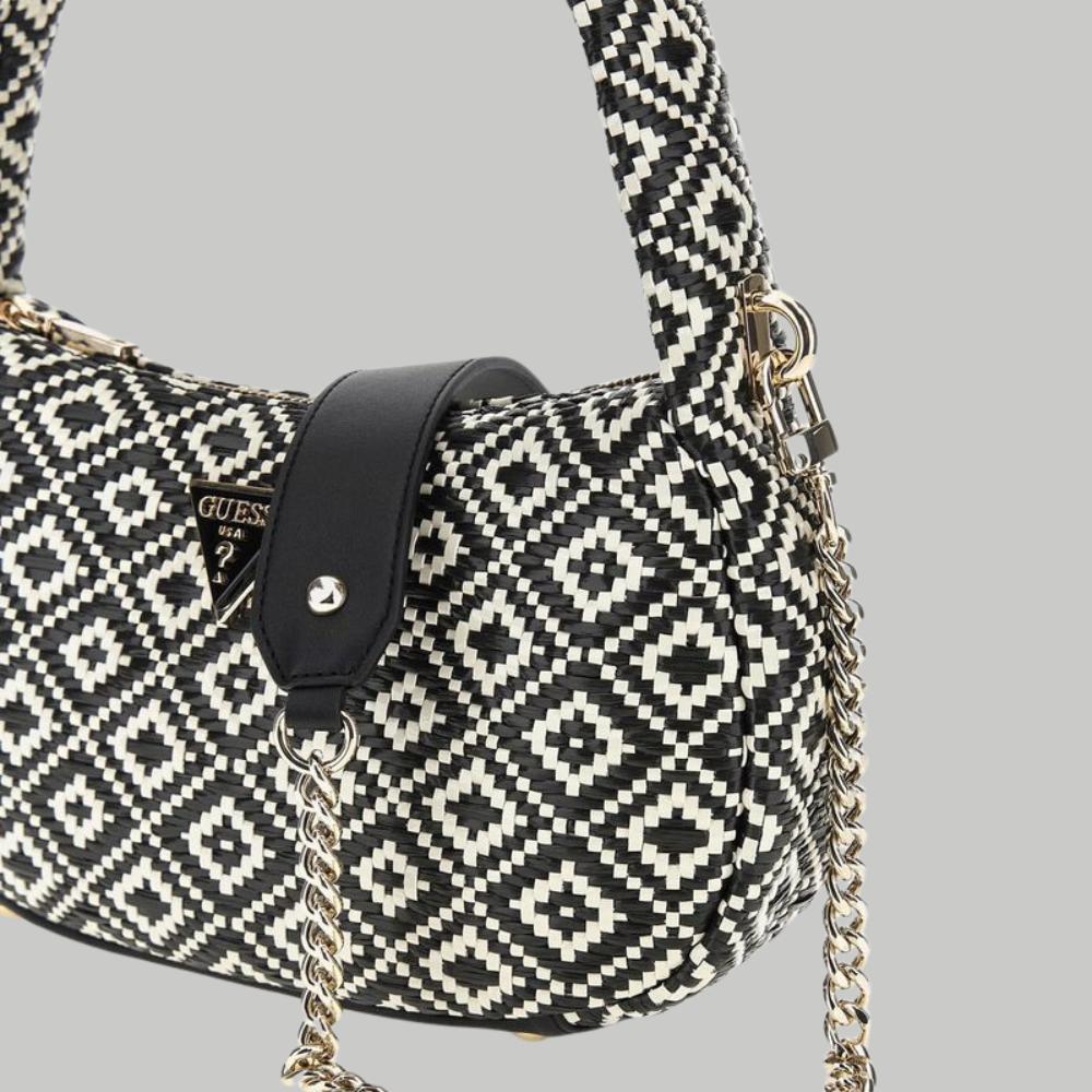 Rianee raffia shoulder bag
