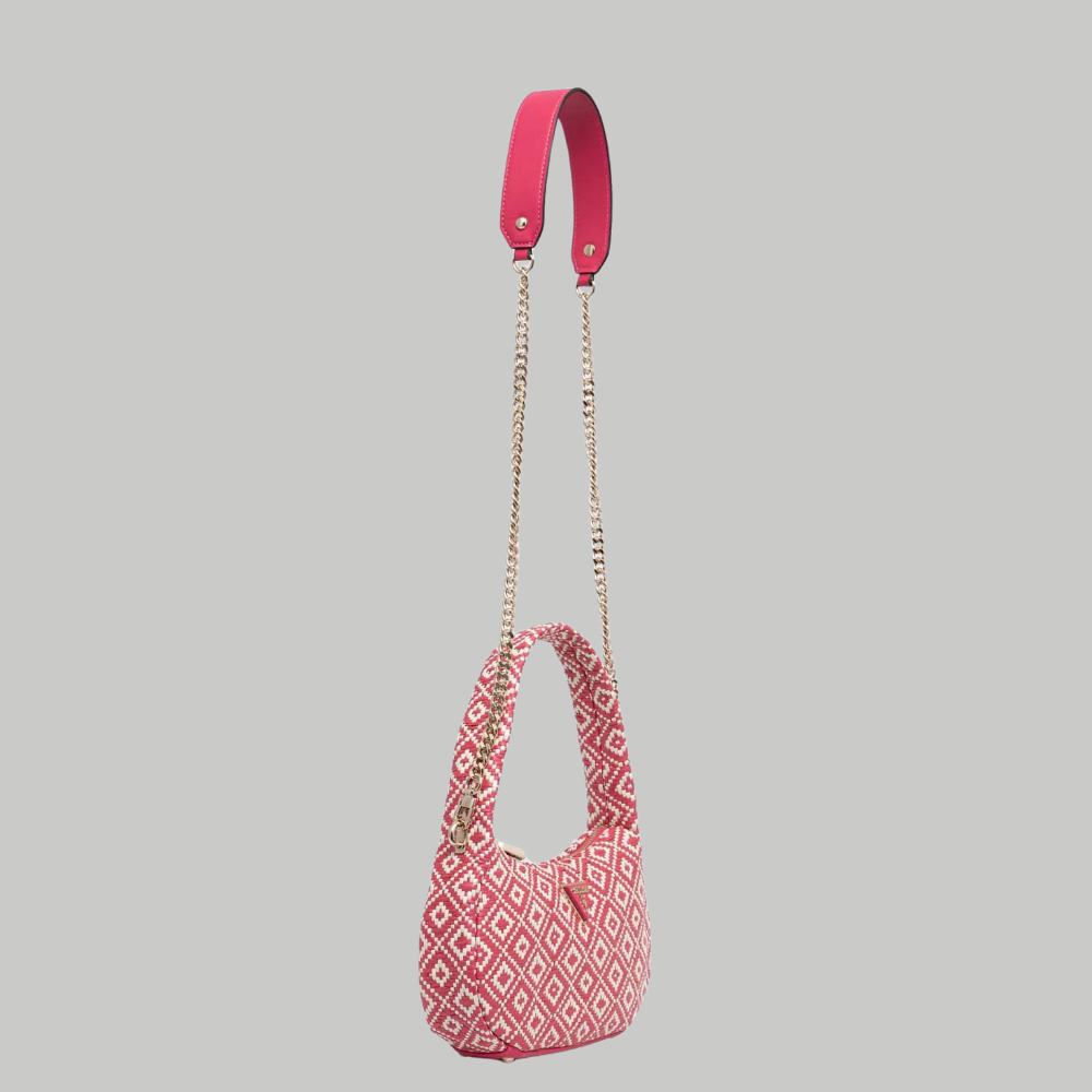 Rianee raffia shoulder bag