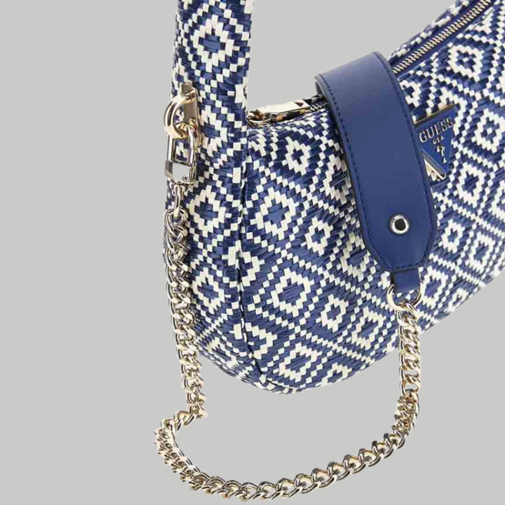 Rianee raffia shoulder bag