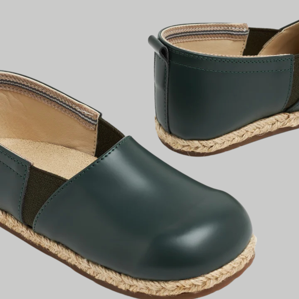 Babywalker Two Tone Suede Espadrilles