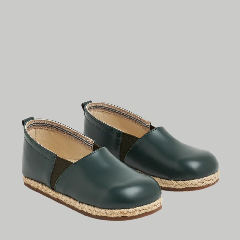 Babywalker Two Tone Suede Espadrilles