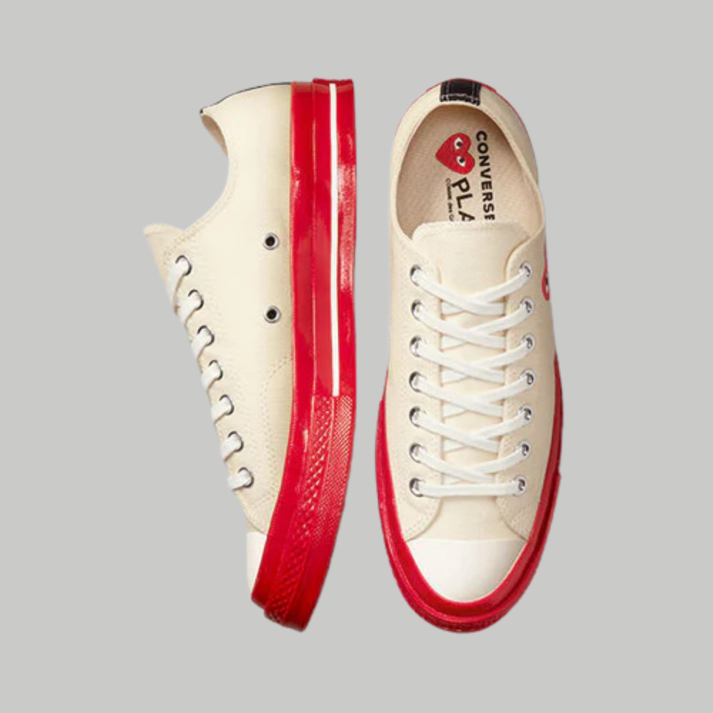 Converse x Comme des Garçons PLAY Chuck 70 Low Top