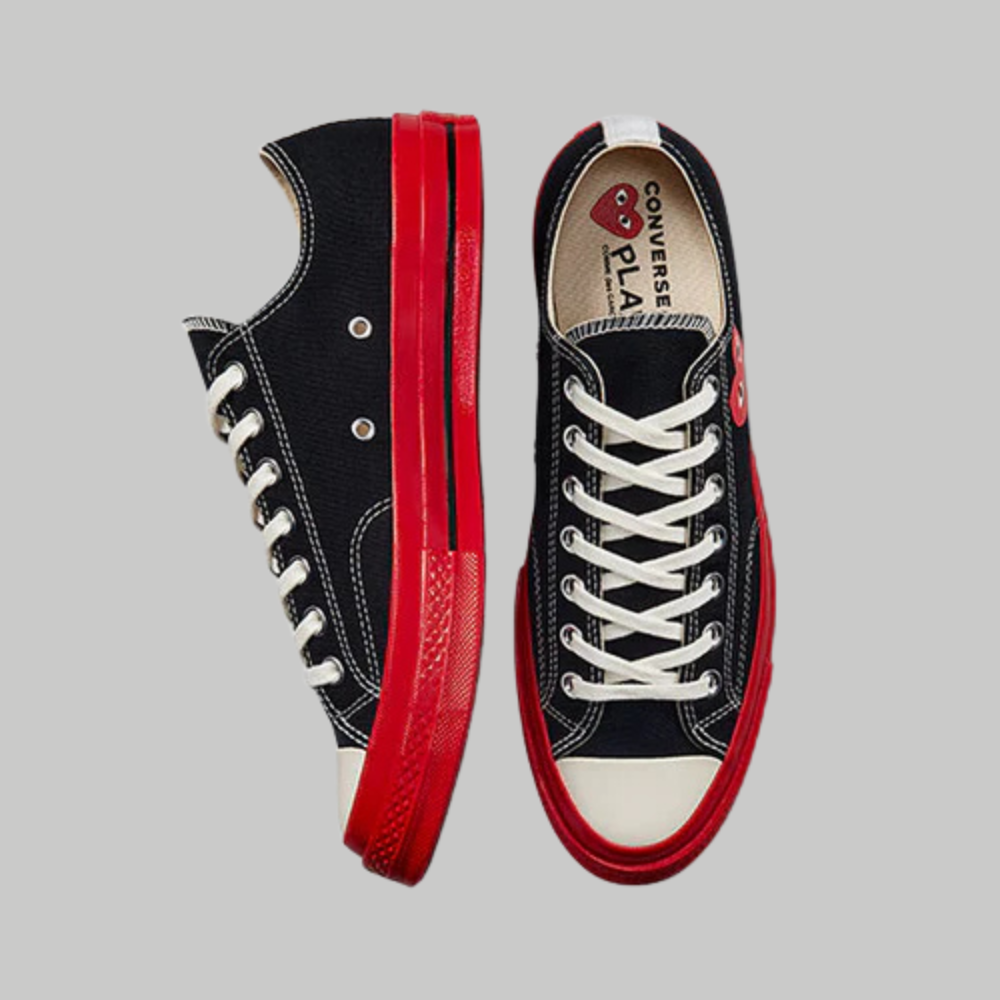 Converse x Comme des Garçons PLAY Chuck 70 Low Top