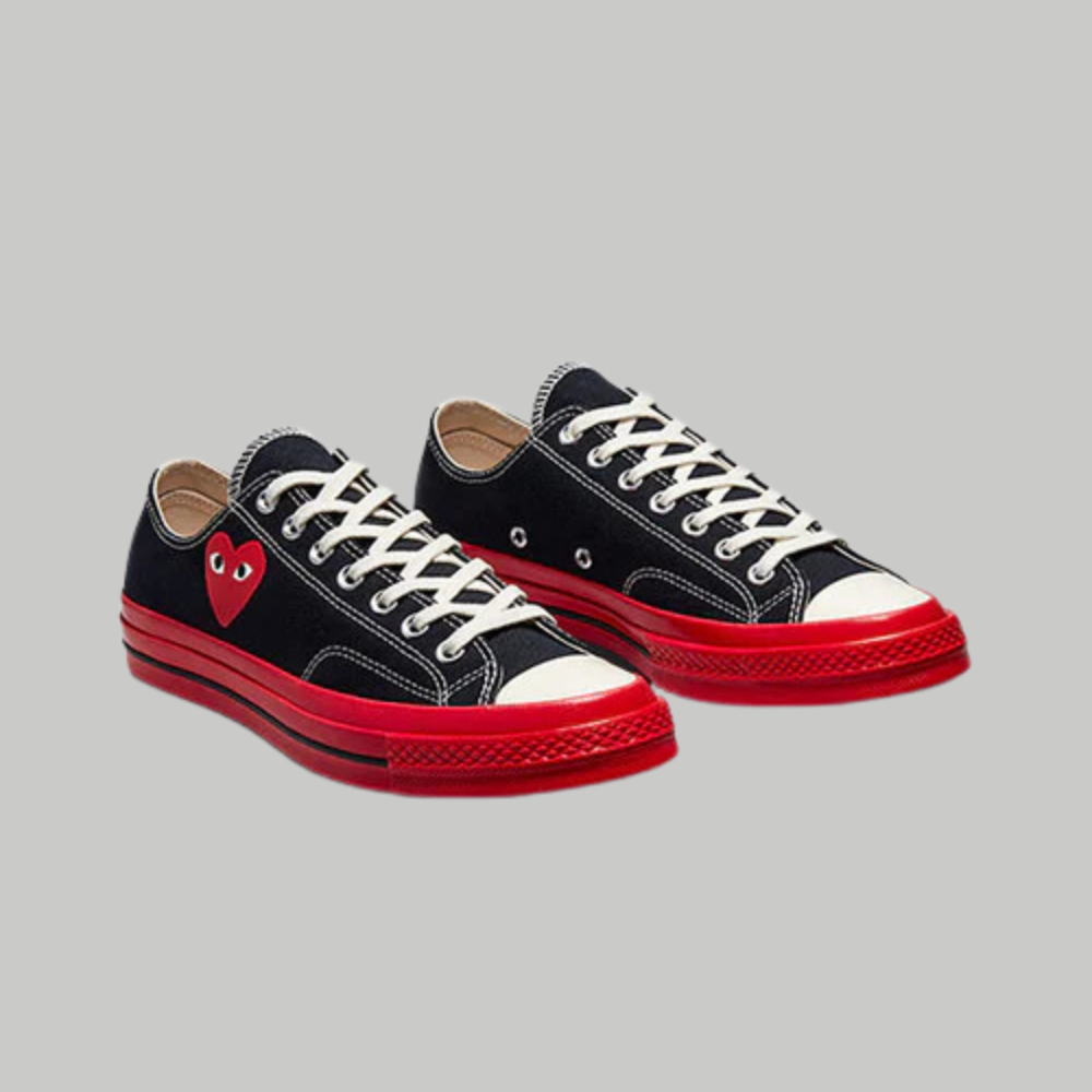 Converse x Comme des Garçons PLAY Chuck 70 Low Top