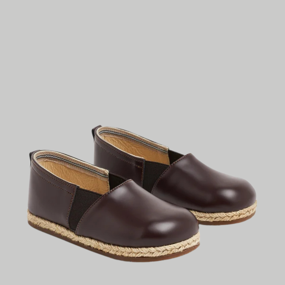 Two-Tone Suede Espadrilles