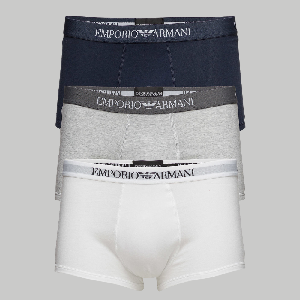 Emporio Armani Low Rise Trunk Pack of 3